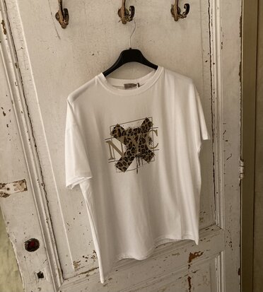 T-SHIRT NYC leopard