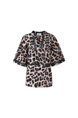 C&S Bibe top leopard print