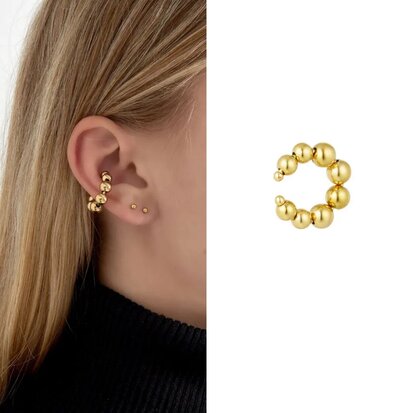 Ear cuff extra magic - goud