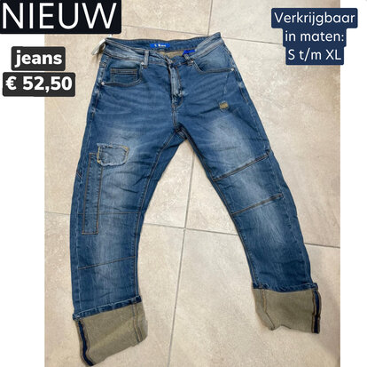 Moos jeans blauw