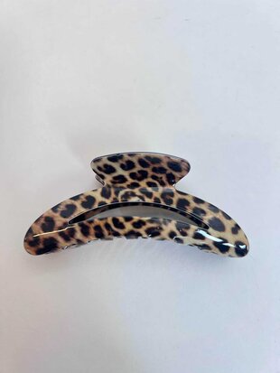 Leopard haarclip 