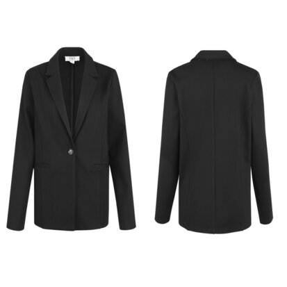 C&S Carly blazer zwart