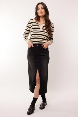 C&S Coco rok denim black