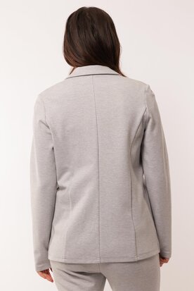 C&S Carly blazer gray melange