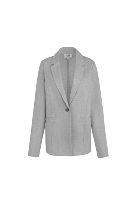 C&S Carly blazer gray melange