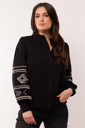 C&S Chiara blouse black