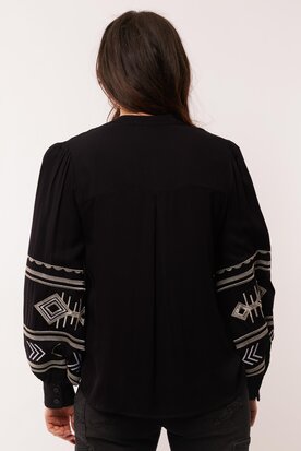 C&S Chiara blouse black