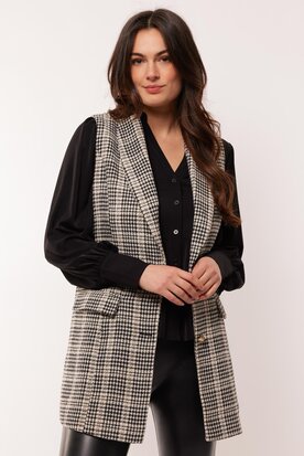 C&S Charlin gilet black