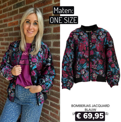 Azzurro Adele bomber 0.1