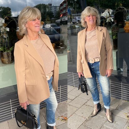 Marieke blazer camel