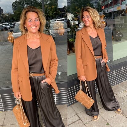 Marieke blazer cognac