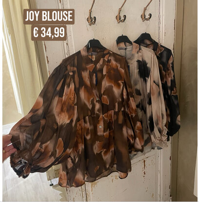 JOY blouse - bruin