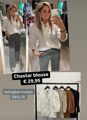 Chastar Glam blouse wit