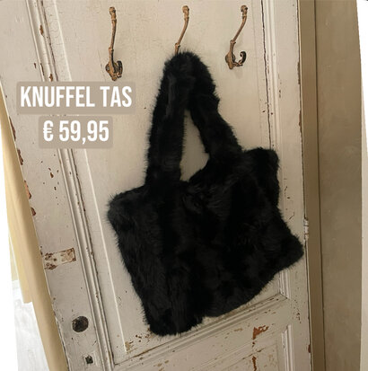 KNUFFEL Bag - zwart