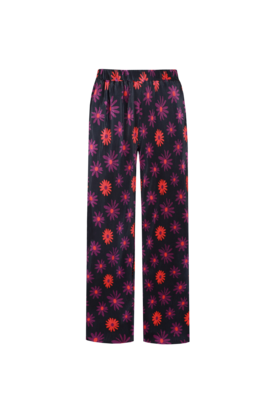 Fluresk Melanie pants black/grape purple