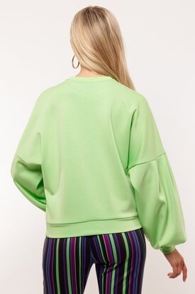 Fluresk Dee sweater fresh lime