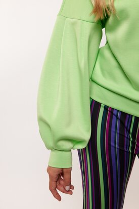 Fluresk Dee sweater fresh lime