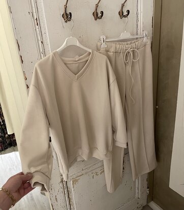 Ayse comfy set beige