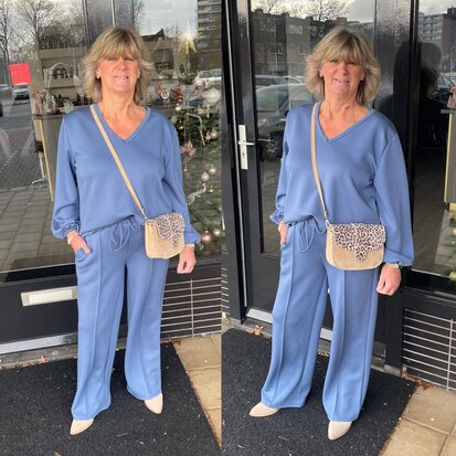 Mara comfy set blauw