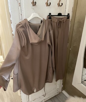 COMFY vest taupe