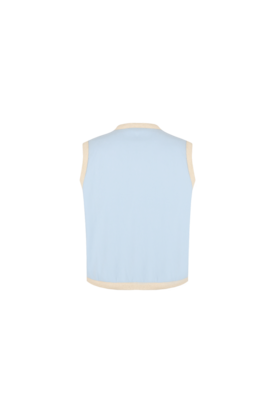 C&S Tory gilet ice blue