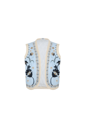 C&S Tory gilet ice blue