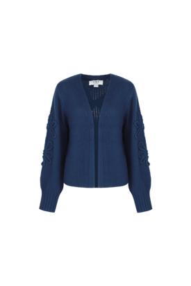 C&S Acy cardigan navy blue