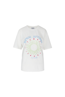 FLURESK Viola T-shirt ecru