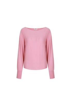 C&S Florine sweater flower peach