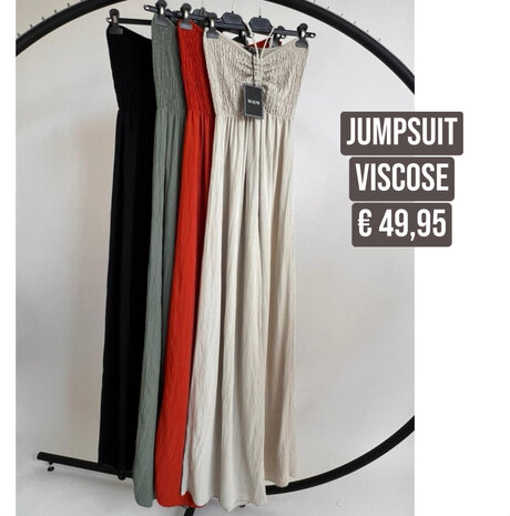 Cassandra jumpsuit - beige