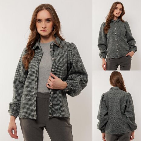 G Maxx Evelin jacket grey/black