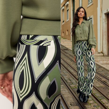 G maxx Ena broek green/sand