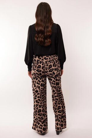 C&S  Bo-Anne broek leopard print