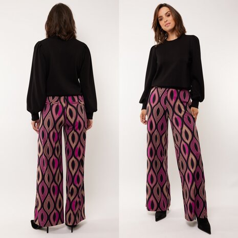 G maxx Ena broek berry/black