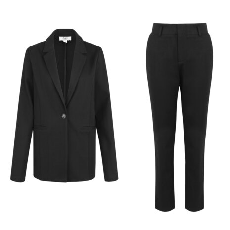 C&S Carly blazer zwart