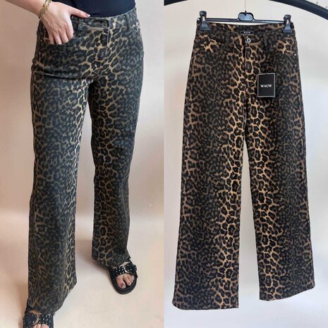 STRETCH LEOPARD jeans