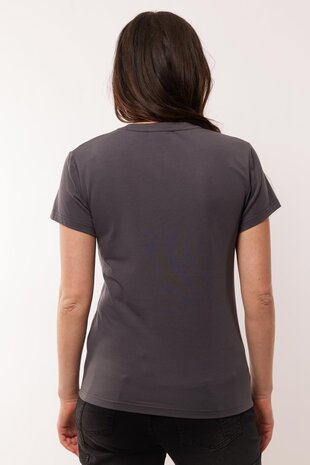 C&S Carlotta t-shirt dark gray