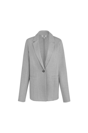 C&S Carly blazer gray melange