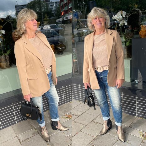 Marieke blazer camel