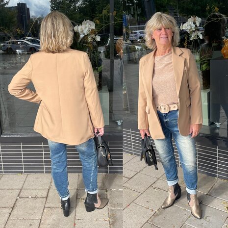 Marieke blazer camel