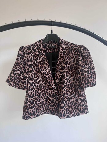 WAUW blazer leopard