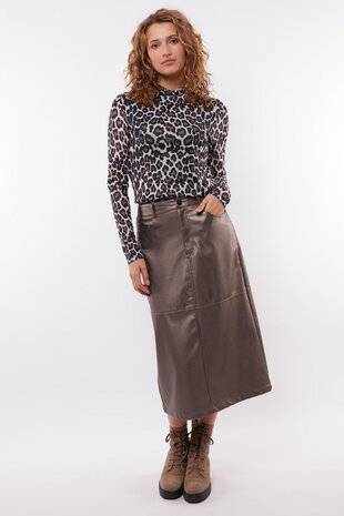 C&S Defne skirt bronze