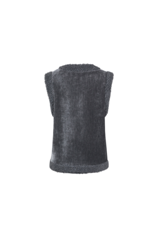 C&S Doreen gilet dark gray