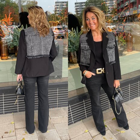 Tarissa blazer zwart