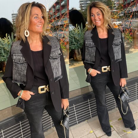 Tarissa blazer zwart