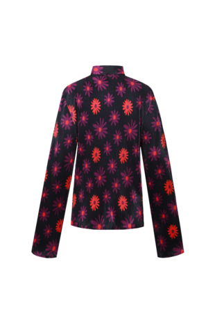 Fluresk Brynlee blouse black/grape purple