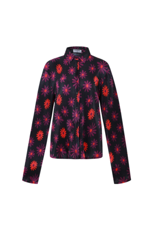 Fluresk Brynlee blouse black/grape purple