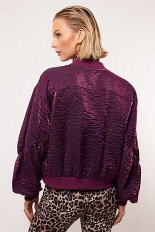 Fluresk Fallon jacket grape purple