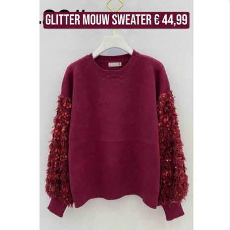 Alexia sweater - bordeaux