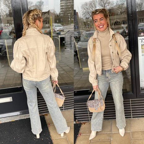 G Maxx Annemarie jacket sand